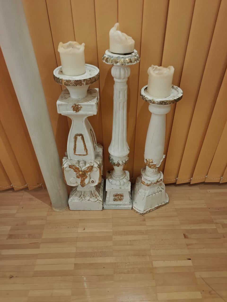 Kerzenständer anders aufgestellt